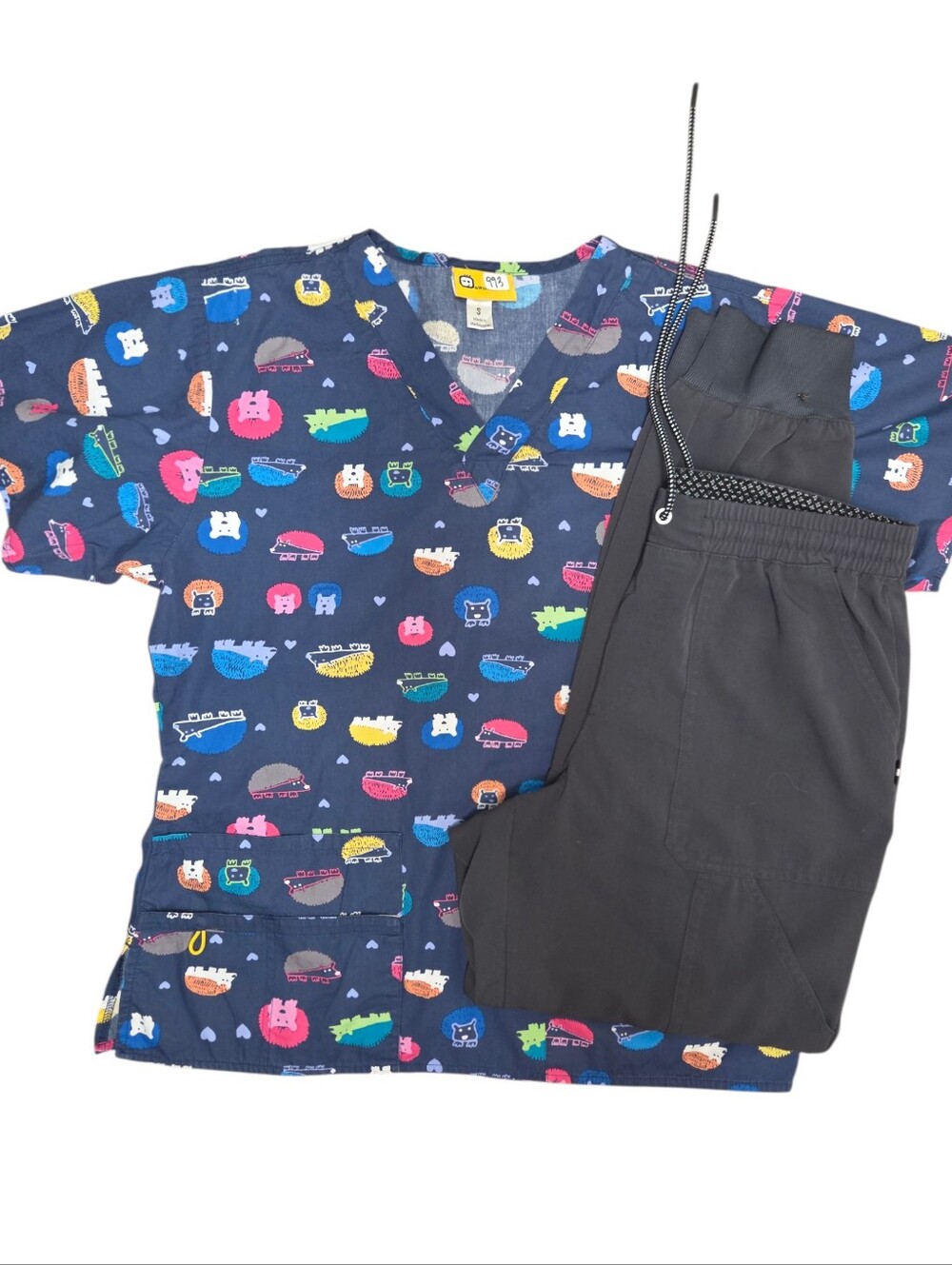 Hedgehogs Scrub Set